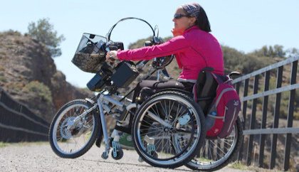 CAT Sin Barreras: Handbikes Stricker. Silla-tumbona Tumboroller y silla Hippocampe